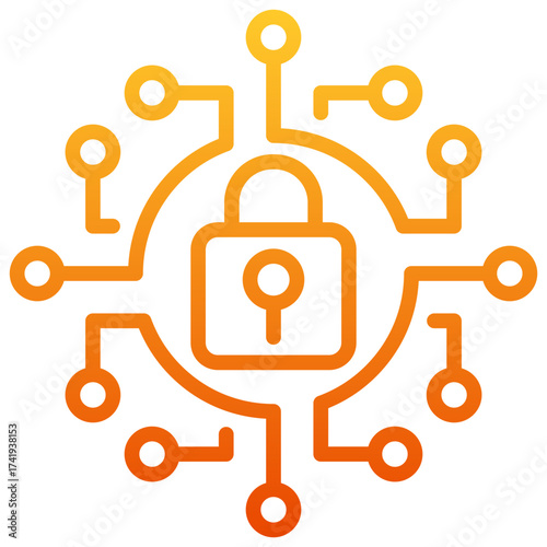 Cyber Security Icon