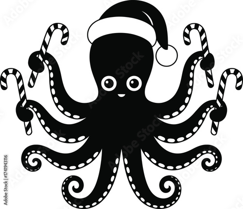 octopus vector illustration, shilhutee vector