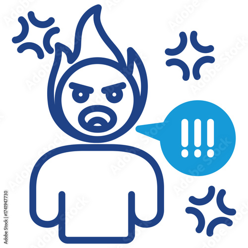 Angry Icon