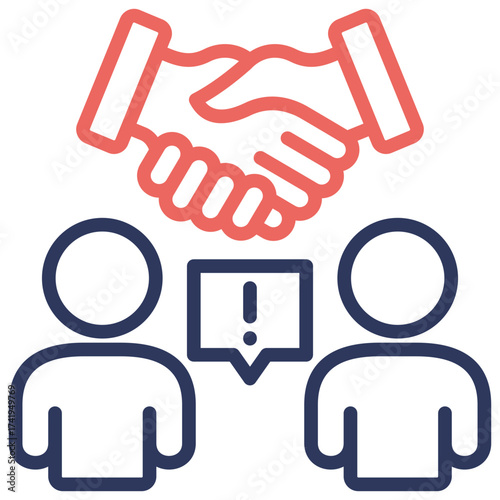 Conflict Resolution Icon