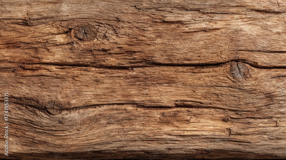 Fototapeta premium Natural wooden plank texture with warm tones rustic organic.