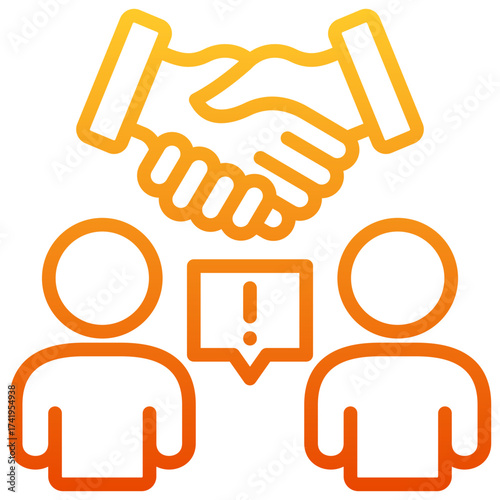 Conflict Resolution Icon