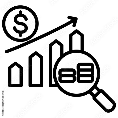 Economic Analysis Icon
