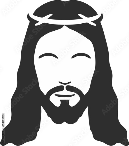 Jesus Christ with Crown of Thorns