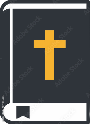 Black Holy Bible Illustration