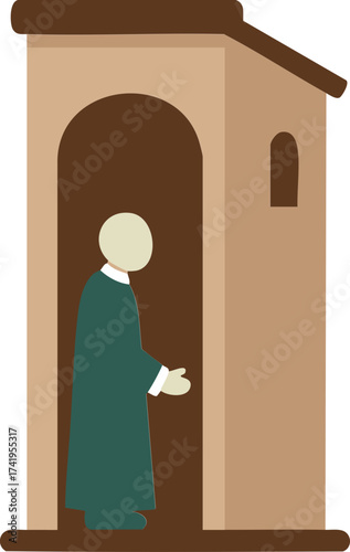 Confession Booth Symbol