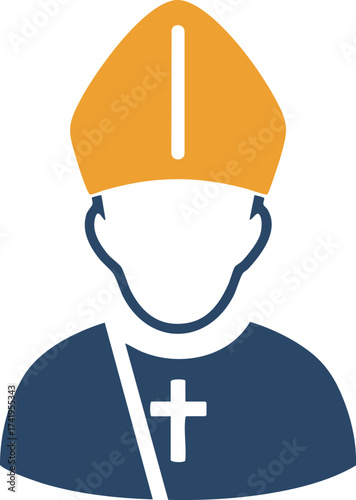Clergy Man with Cross