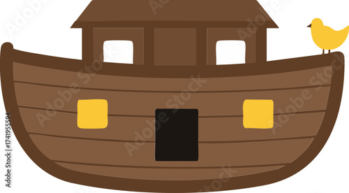 Noah��s Ark with Dove