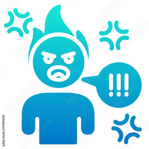 Angry Icon
