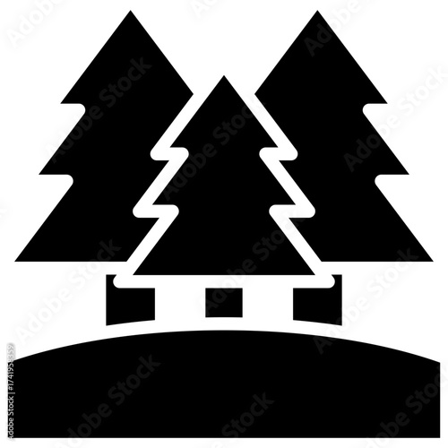 Pine Forest Icon