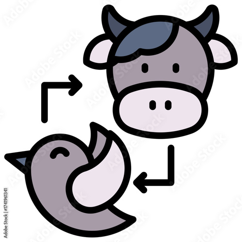 Livestock Cycle Icon