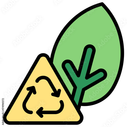 Eco Recycling Icon