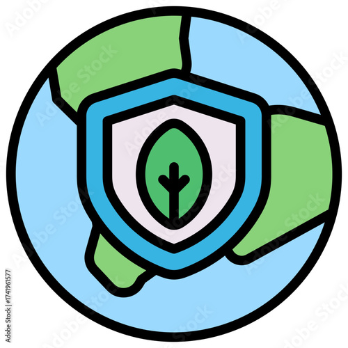 Eco Shield Icon
