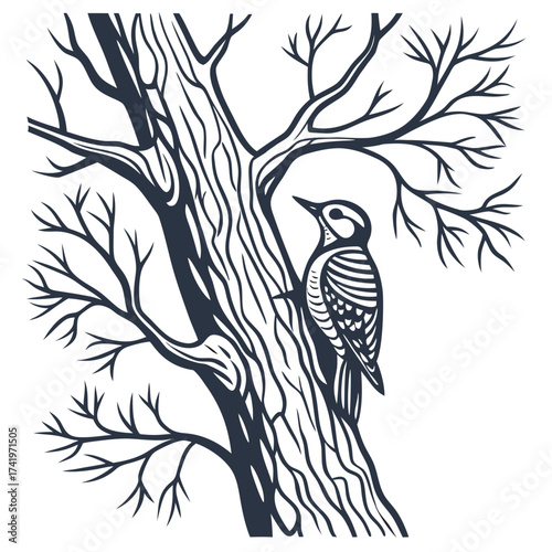 Cracked Earth Texture Seamless Ground Pattern with Fissures and Fractures