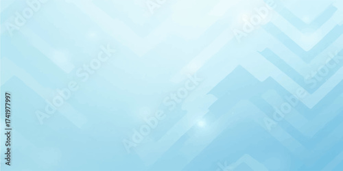 Bright abstract blue sky background with sunlight rays