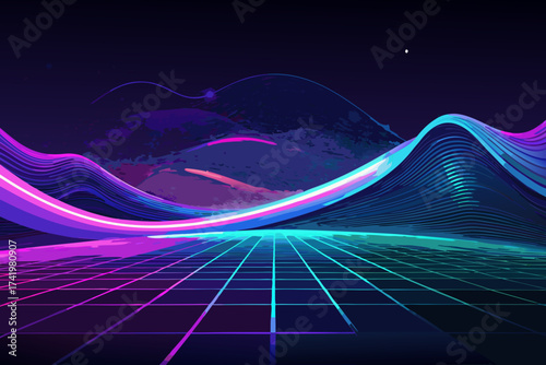 abstract blue background