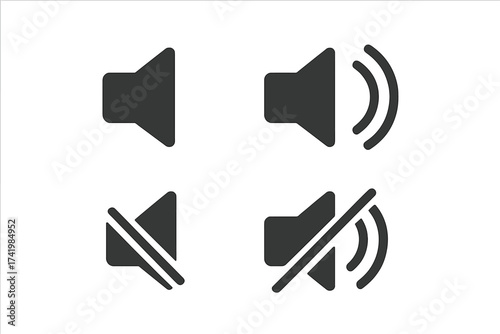 Vector illustration of a man announcing with megaphone, winner banner concept, loudspeaker, shouting, expression of success, transparent background, set of bold communication icons