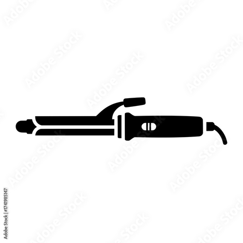 Hair styling tool curling iron for creating beautiful hairstyles.