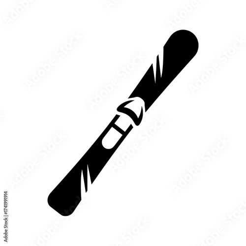 Ski equipment for winter sports and outdoor activities.