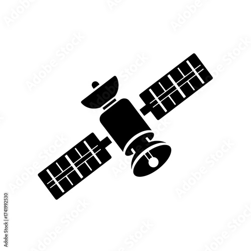Satellite communication technology for global connectivity and data transmission.