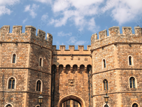 King Henry VIII Gate, Windsor Castle, Windsor, UK.