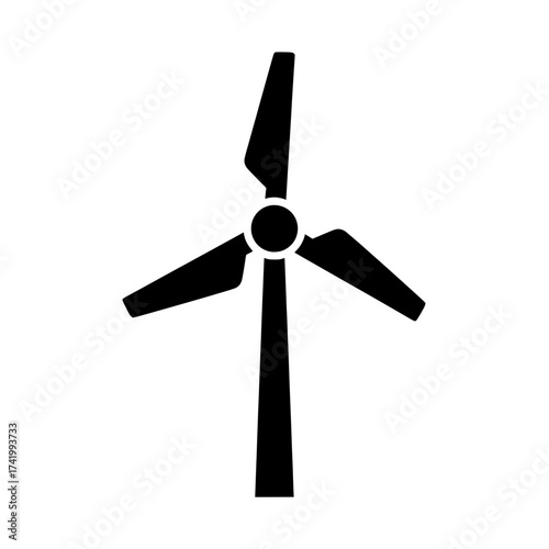 Wind turbine generating clean energy for a sustainable future 1.