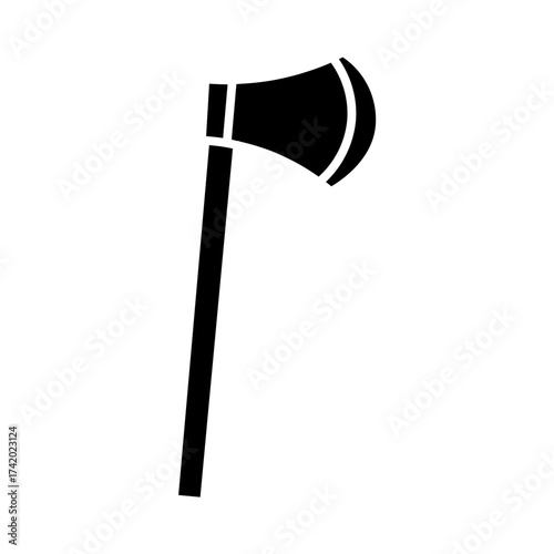 axe glyph icon