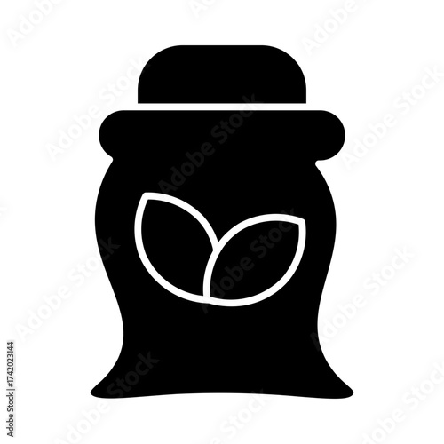 fertilizer glyph icon