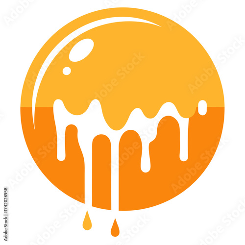 Juicy Orange Silhouette