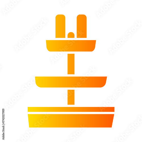 fountain gradient icon