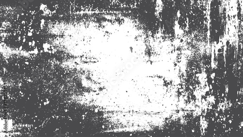 Abstract scratched grunge texture background with distressed urban overlay vector design. Dust overlay grainy grunge effect background with scratched texture illustration. 