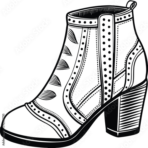 shoes vector illustration