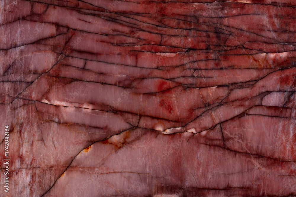 Fototapeta premium New quartzite background in lovely dark violet tone.