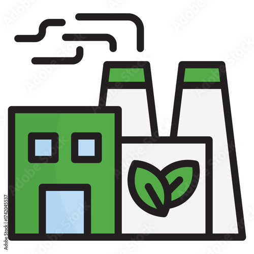 Factory Plant Icon