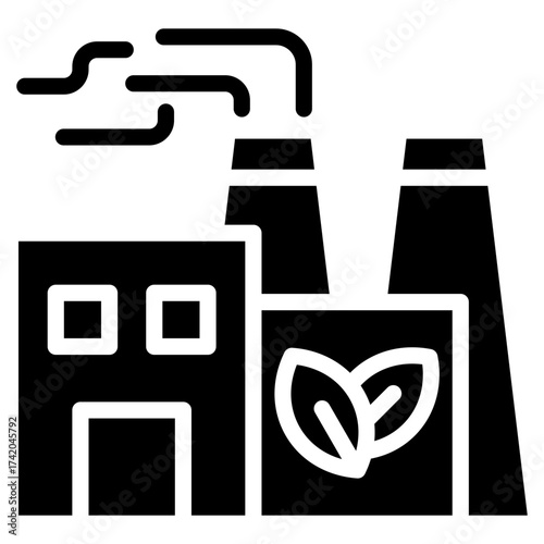 Factory Plant Icon