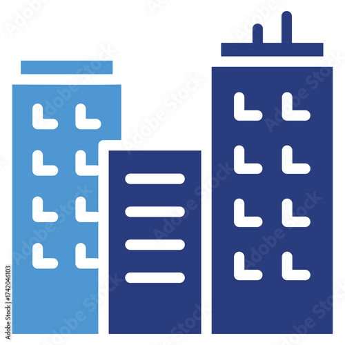 Obraz na płótnie City Skyline Icon