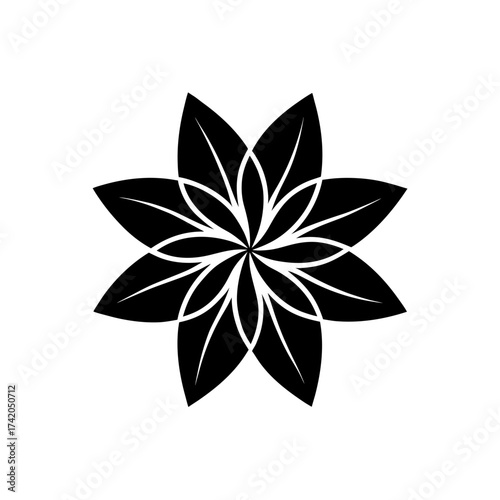 Silhouette of a cockatoo on branch on transparent background