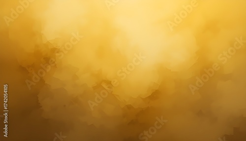 yellow ocher beige khaki mustard abstract background. Color gradient ombre blend. Soft blur light glow