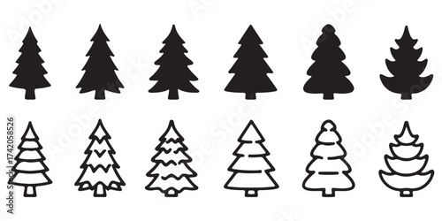 A sleek logo showcases a boutique resort with a mountain backdrop, surrounded by tall trees and a sunset, Create a sleek and stylish logo for a boutique resort nestled in the forest