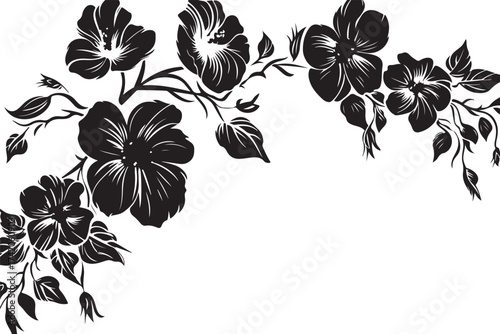 Floral Frame Border Laser Cut Bundle
