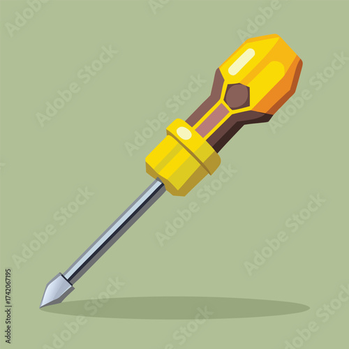 Screwdriver vector design illustration 