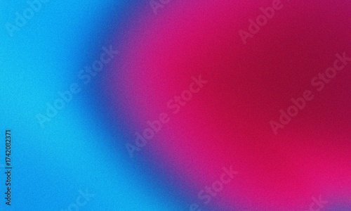 Abstract gradient background with a grainy texture, blending vibrant hues of blue and pink for a visually striking and modern aesthetic