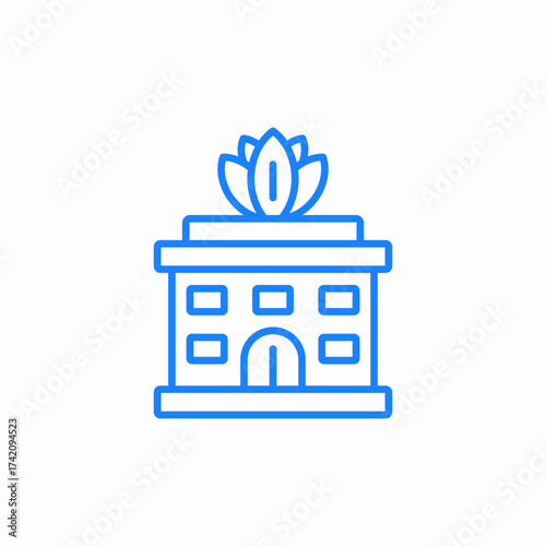 spa relaxation icon sign vector
