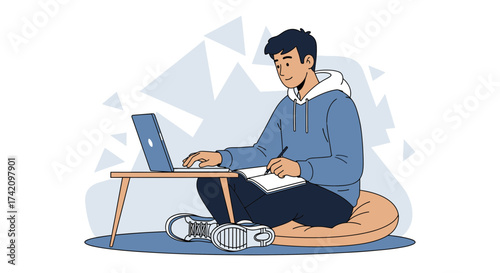 Focused Contemplation, Employing Digital Device and Journal for Innovative Endeavors