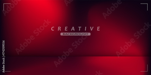 Abstract liquid gradient Background. Black and Red Fluid Color Gradient. Design Template For ads, Banner, Poster, Cover, Web, Brochure, Wallpaper, and flyer. Vector.