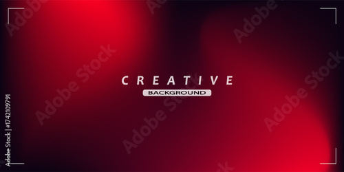 Abstract liquid gradient Background. Black and Red Fluid Color Gradient. Design Template For ads, Banner, Poster, Cover, Web, Brochure, Wallpaper, and flyer. Vector.