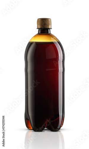 medium brown soda bottle