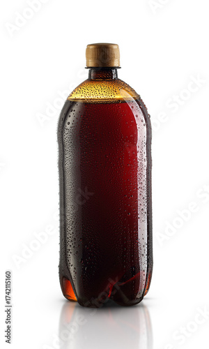 medium brown soda bottle