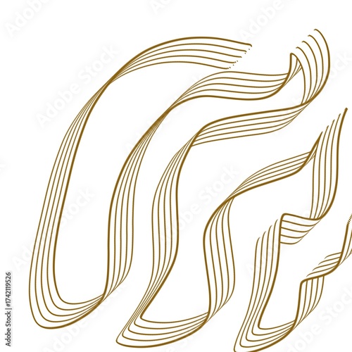 abstract background with waves