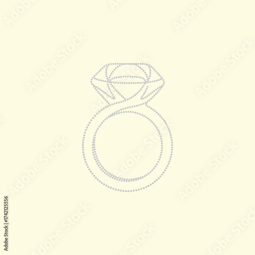 Elegant solitaire ring with a large sparkling gemstone set in a sleek band, showcasing fine jewelry craftsmanship and timeless style